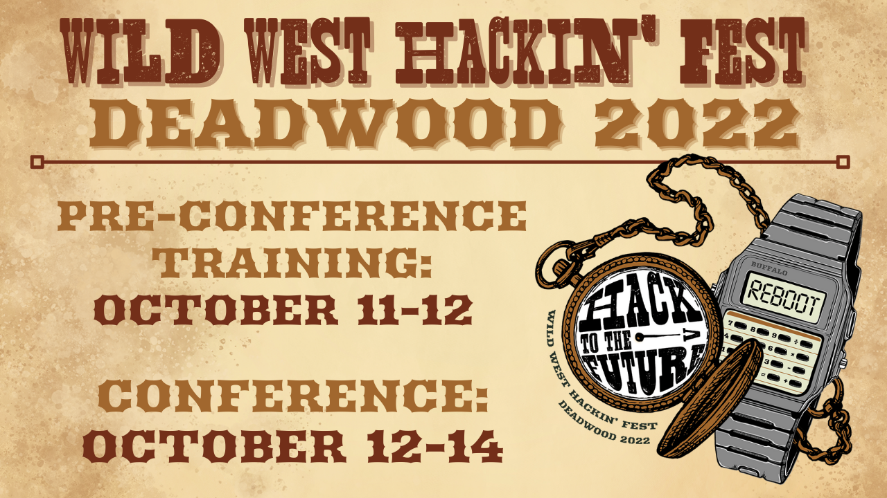 Wild West Hackin' Fest Deadwood Active Countermeasures